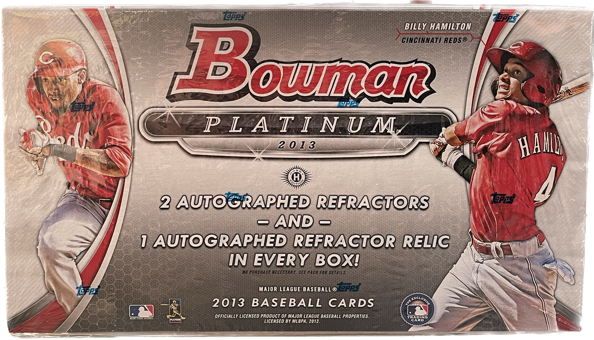 2013 Topps Bowman Platinum MLB Baseball Hobby Box - Pastime Sports & Games