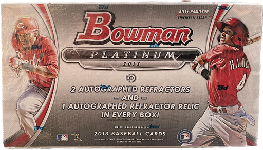 2013 Topps Bowman Platinum MLB Baseball Hobby Box - Pastime Sports & Games