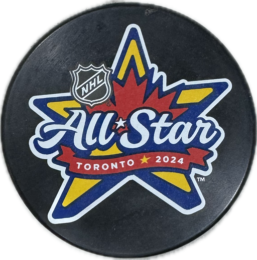 2024 All-Star Hockey Puck - Pastime Sports & Games