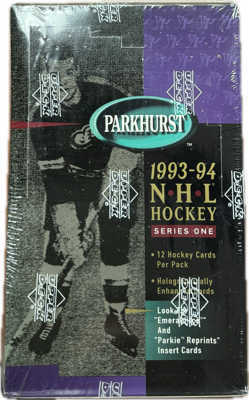 1993/94 Upper Deck Parkhurst NHL Hockey Hobby Box - Pastime Sports & Games