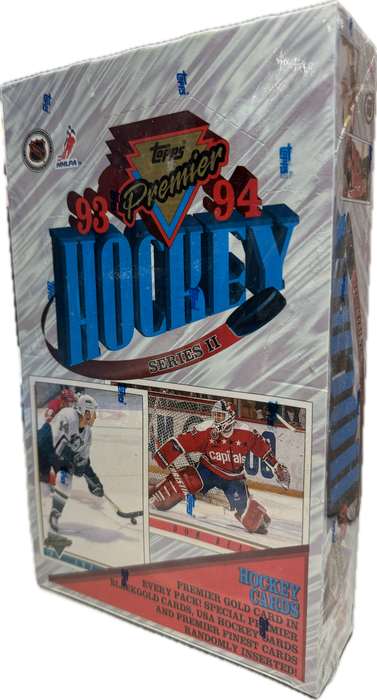 1993/94 Topps Premier Series Two NHL Hockey Hobby Box - Pastime Sports & Games