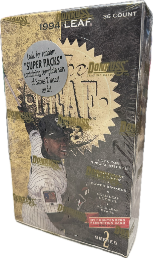 1994 Leaf Series 2 / Two MLB Baseball Hobby Box (Potential Super Packs) - Pastime Sports & Games