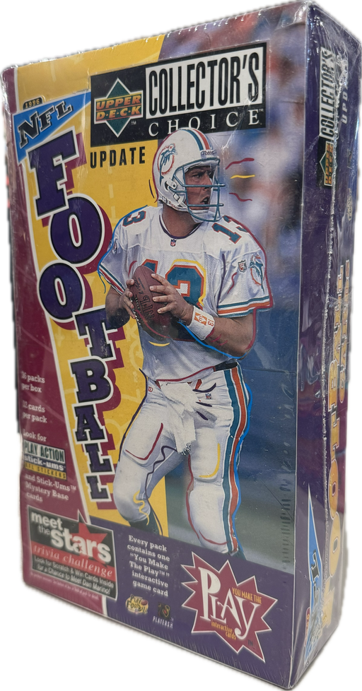 1996 Upper Deck Collector's Choice Update NFL Football Hobby Box - Pastime Sports & Games