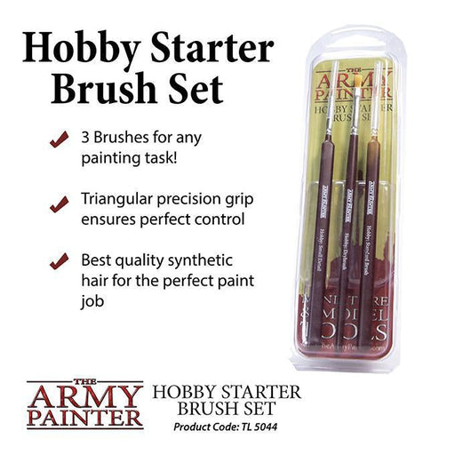 The Army Painter Hobby Starter Brush Set - Pastime Sports & Games