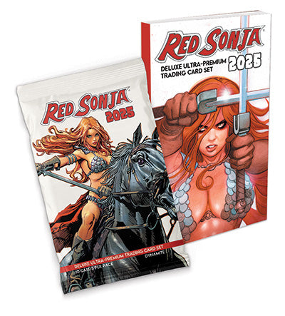2025 Red Sonja Deluxe Ultra Premium Collectors Card Set - Pastime Sports & Games