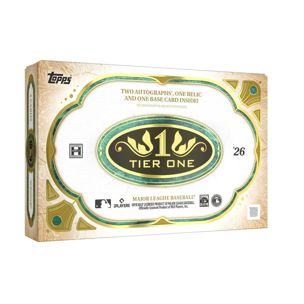 2026 Topps Tier One MLB Baseball Hobby Box
