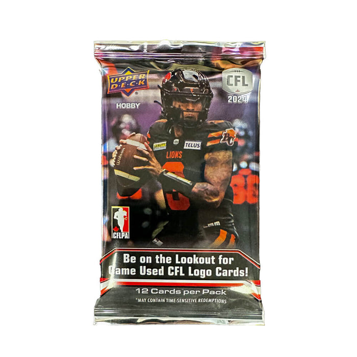 2024 Upper Deck CFL Football Hobby Box/Case SALE! - Pastime Sports & Games