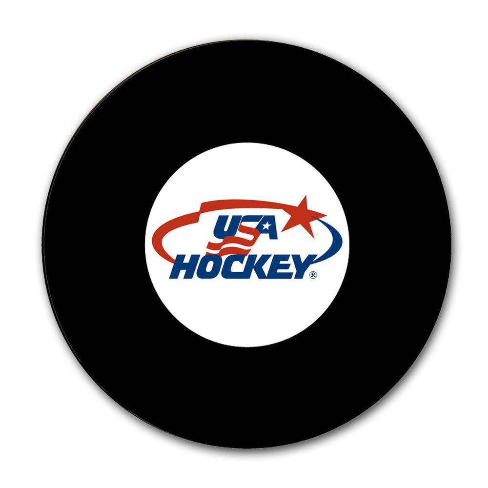 Team USA Printed Hockey Puck (Small Logo) - Pastime Sports & Games