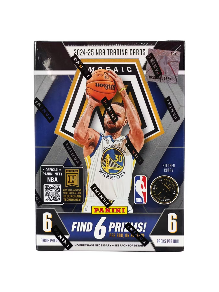 2024/25 Panini Mosaic NBA Basketball Blaster Box / Case - Pastime Sports & Games