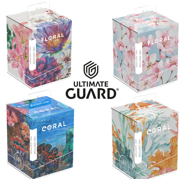 Ultimate Guard Deck Case Boulder 100+ Floral Places - Pastime Sports & Games