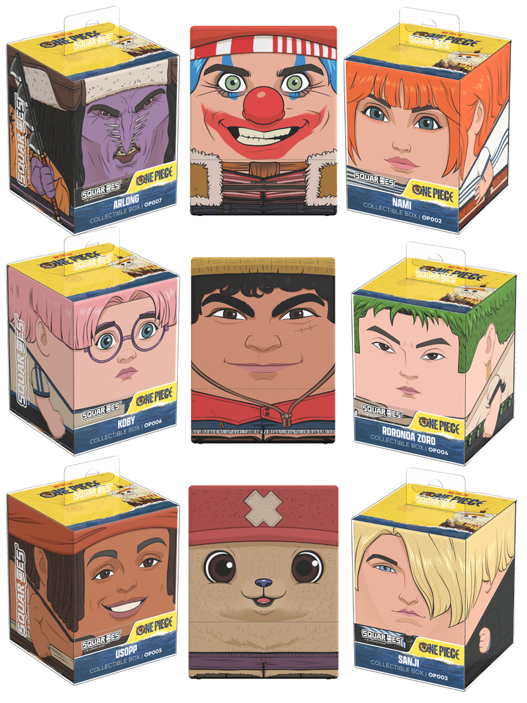 Ultimate Guard Squaroes Netflix One Piece Deck Box - Pastime Sports & Games