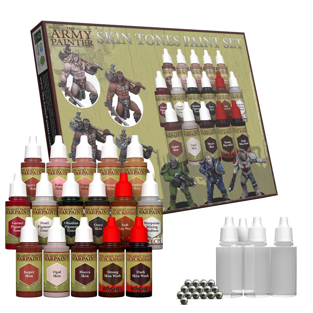 The Army Painter Skin Tones Paint Set 2.0 - Pastime Sports & Games