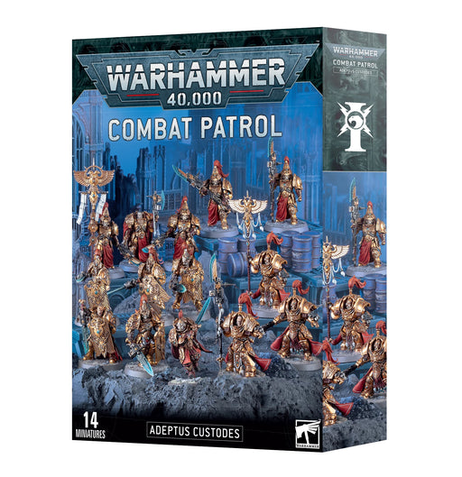 Warhammer 40,000 Combat Patrol Adeptus Custodes (73-01) - Pastime Sports & Games
