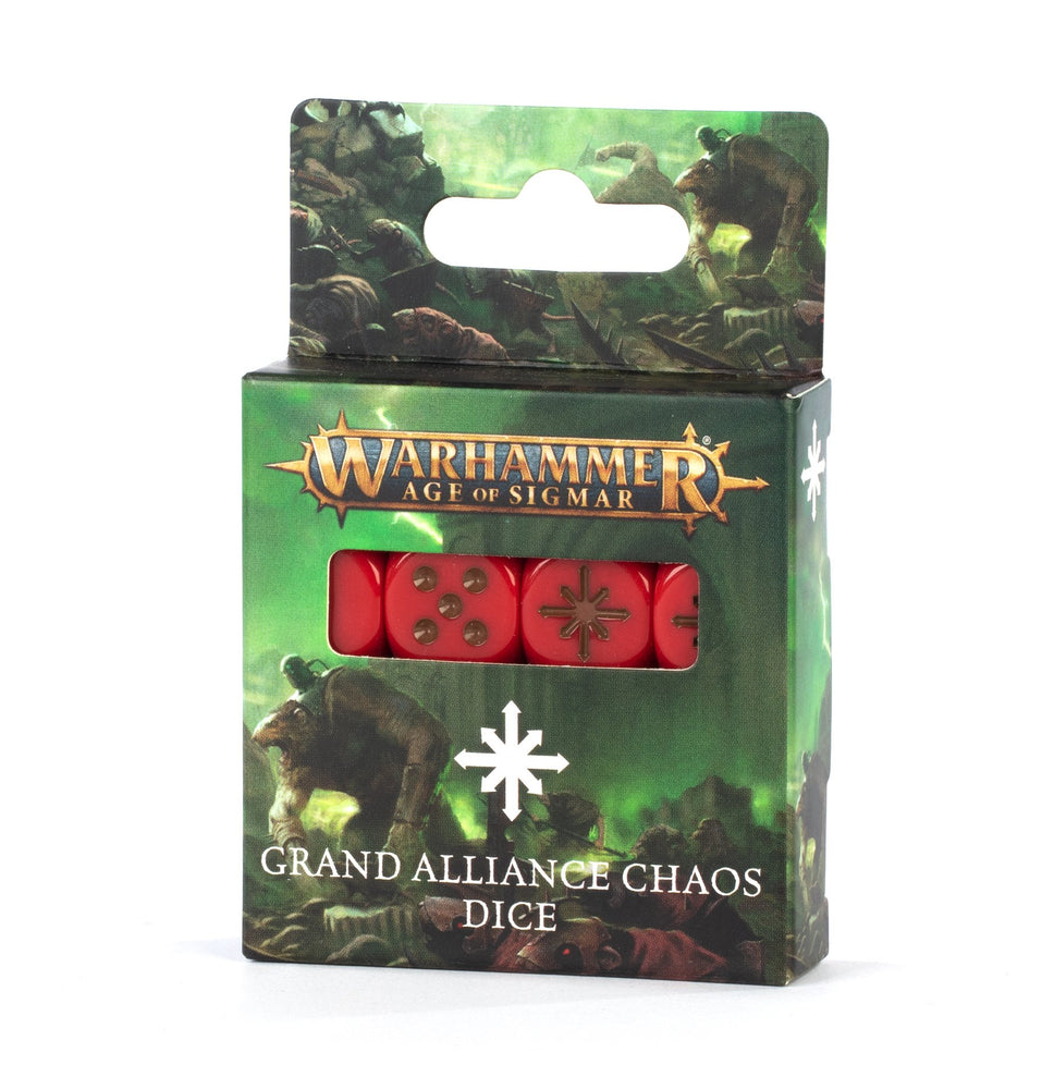 Warhammer Age Of Sigmar Grand Alliance Chaos Dice (80-22)