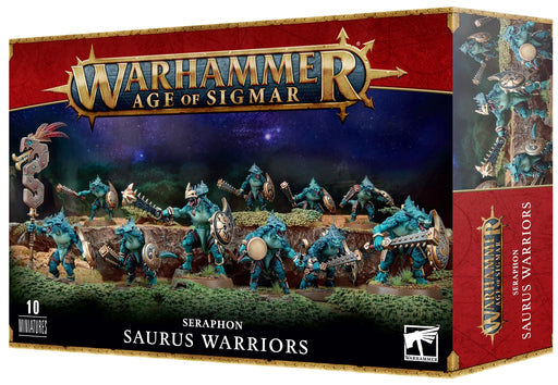 Warhammer Age Of Sigmar Seraphon Saurus Warriors (88-06) - Pastime Sports & Games