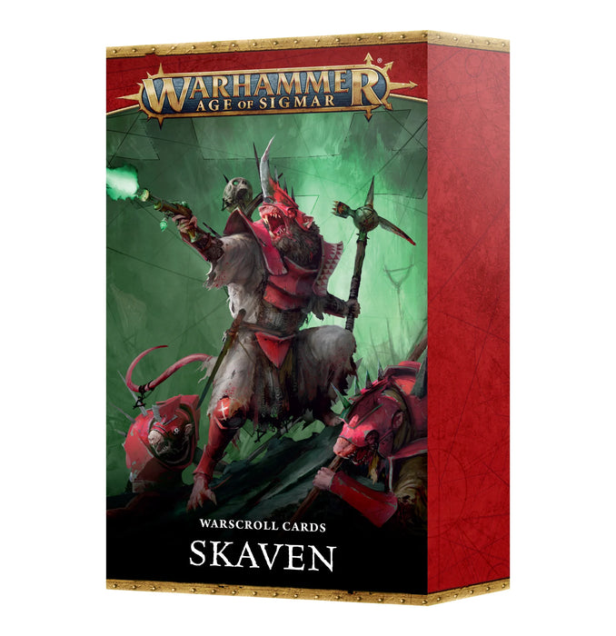 Warhammer Age Of Sigmar Warscroll Cards Skaven (90-05)