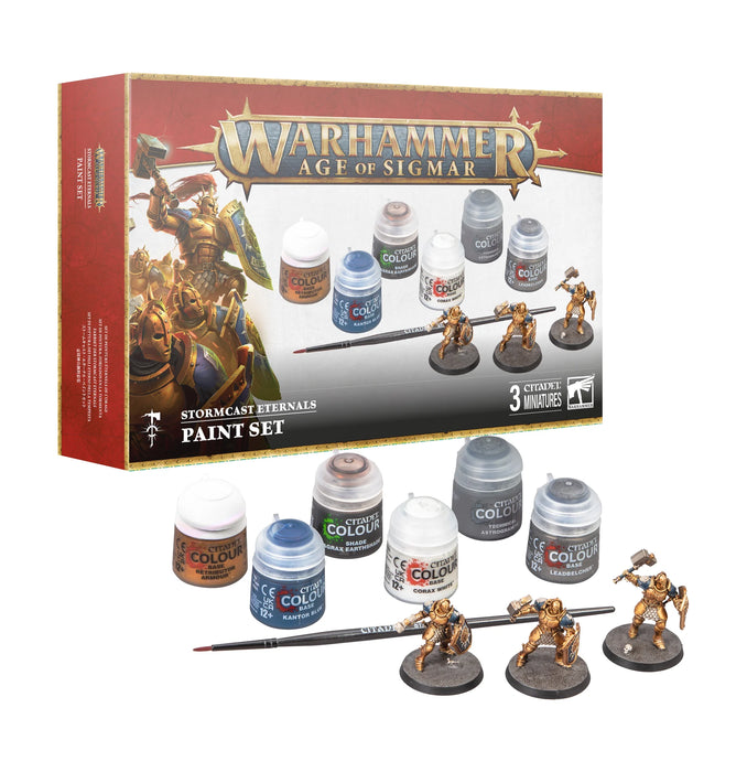 Warhammer Age Of Sigmar Stormcast + Paint Set (60-10)