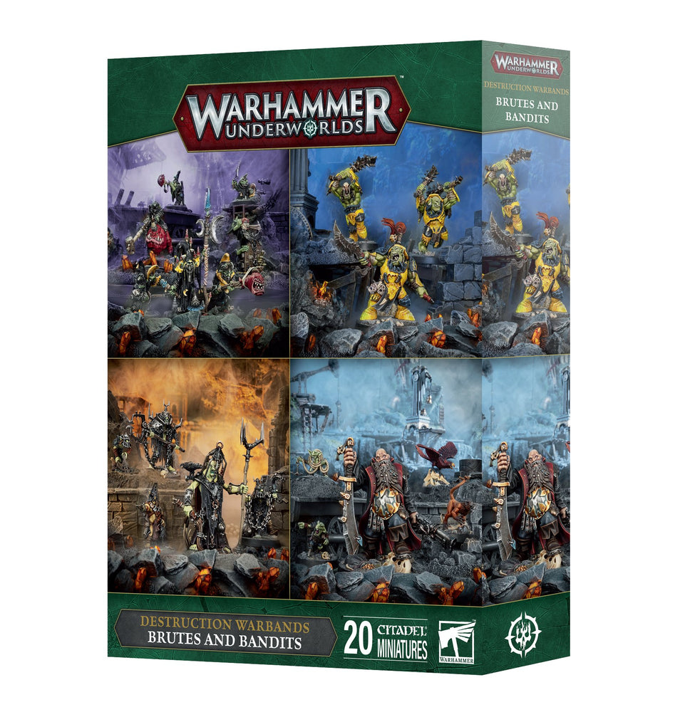 Warhammer Underworlds Brutes And Bandits (34-007) - Pastime Sports & Games