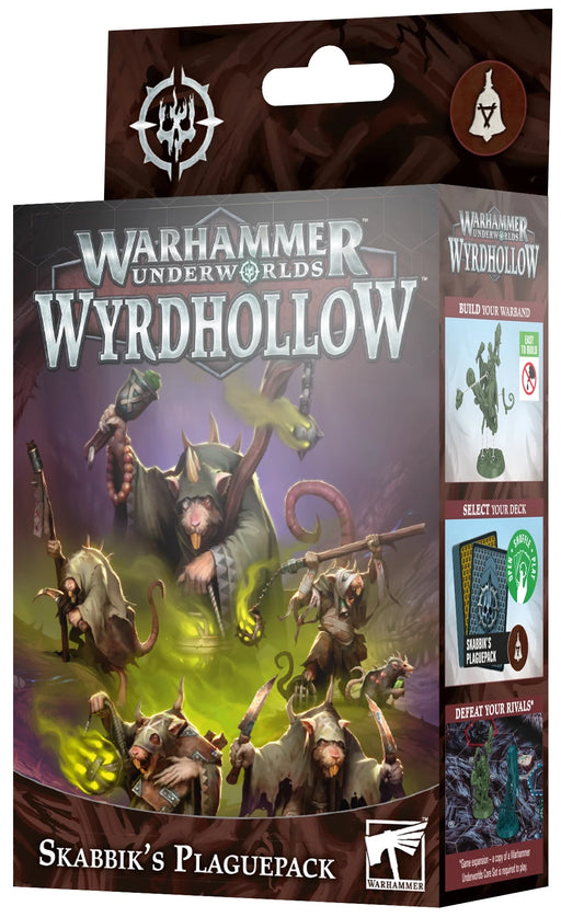 Warhammer Underworlds Wyrdhollow Skabbik's Plaguepack (109-21) - Pastime Sports & Games