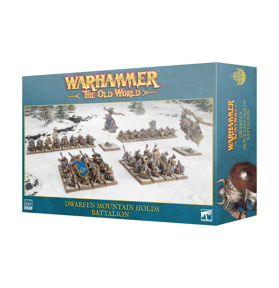 Warhammer The Old World Battalion Dwarfen Mountain Holds (10-05) - Pastime Sports & Games