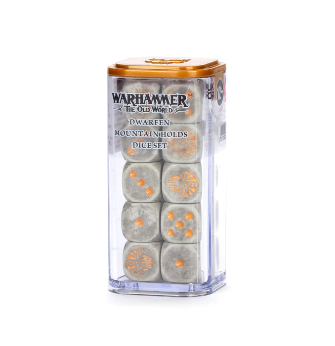 Warhammer The Old World Dwarfen Mountain Holds Dice (10-04) - Pastime Sports & Games