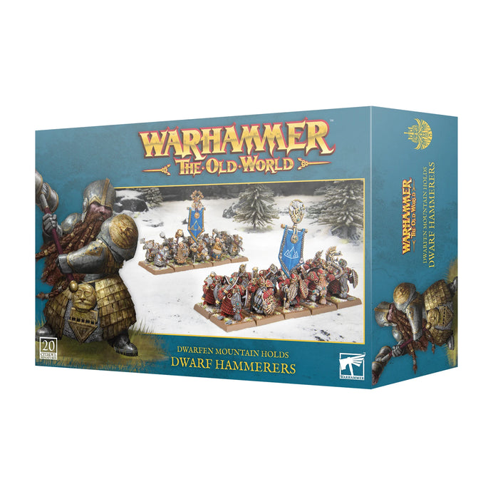 Warhammer The Old World Dwarfen Mountain Dwarf Hammerers (10-10) - Pastime Sports & Games
