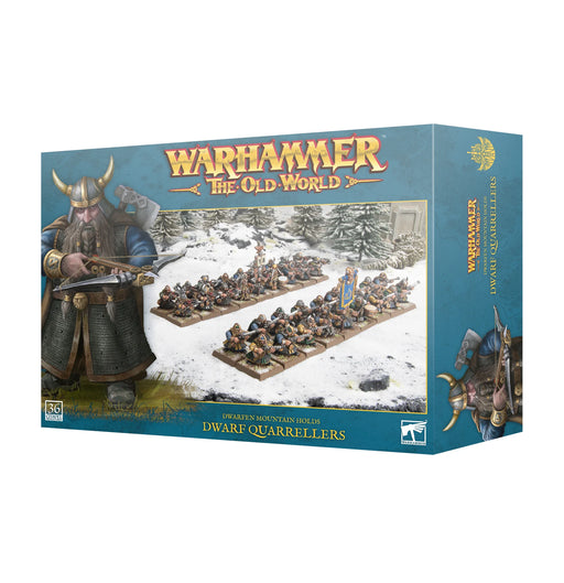 Warhammer The Old World Dwarfen Mountain Dwarf Quarrellers (10-08)