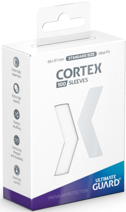 Cortex 100 Glossy Standard Sleeves - Pastime Sports & Games