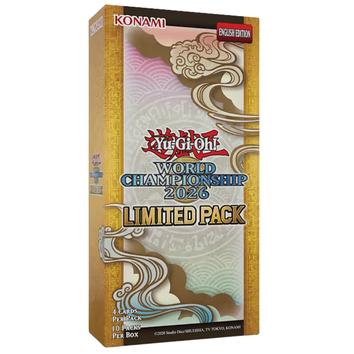 Yu-Gi-Oh! Limited Pack World Championship 2026 Booster Box/Case PRE ORDER