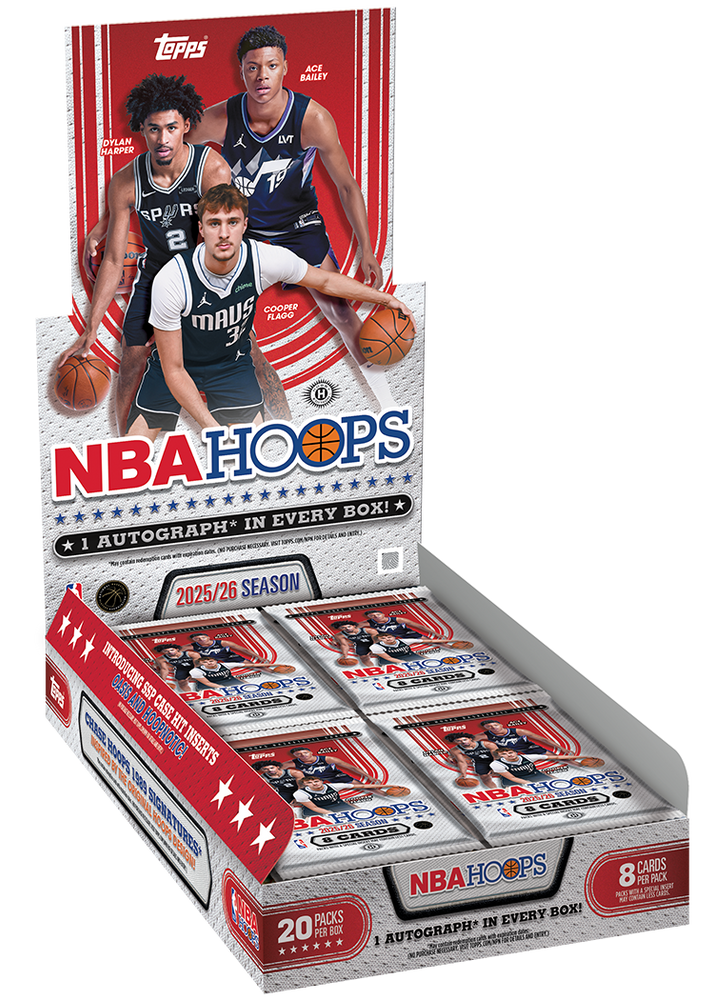 2025/26 Topps Hoops NBA Basketball Hobby Box