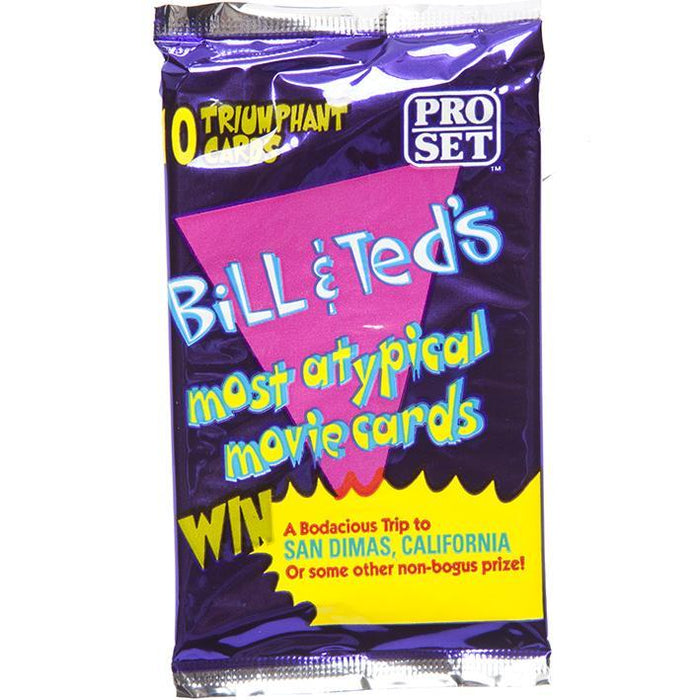 1991 Pro Set Bill & Ted's Most Atypical Movie Cards - Pastime Sports & Games