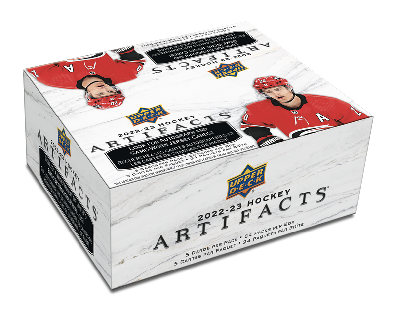 2022/23 Upper Deck Artifacts NHL Hockey Retail Pack / Box / Case - Pastime Sports & Games