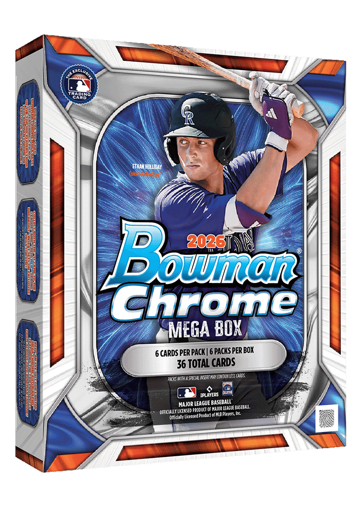2026 Topps Bowman MLB Baseball Mega Box