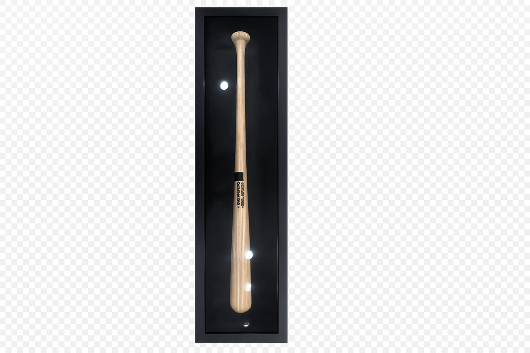 Baseball bat with transparent background