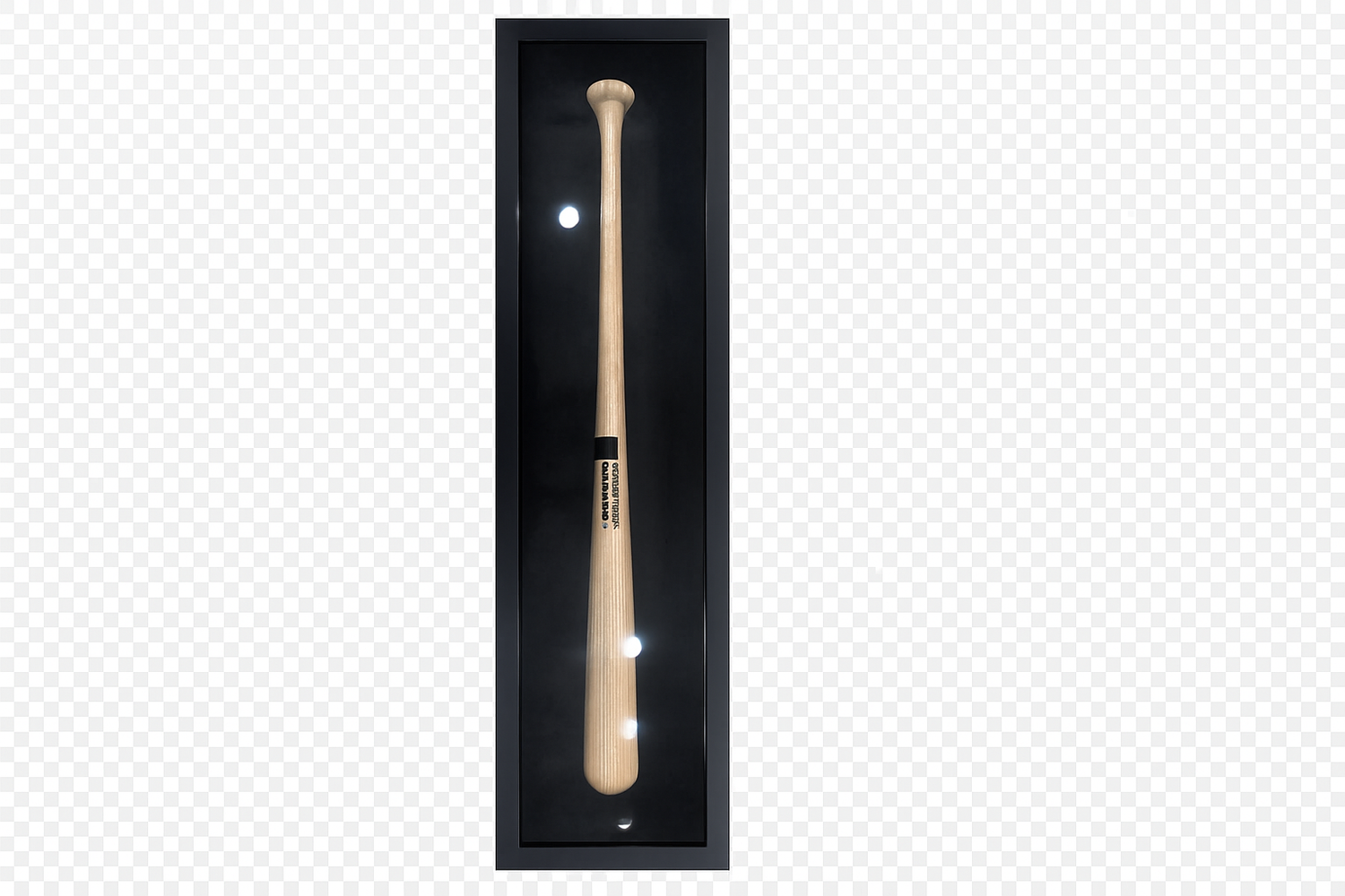 Baseball bat with transparent background