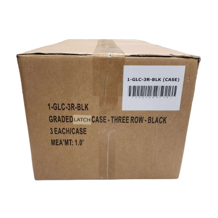 BCW Graded Card 3-Row Latching Case