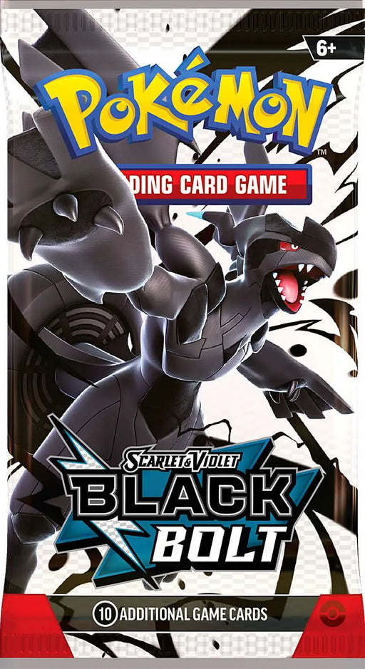 Pokemon Black Bolt Booster Pack - Pastime Sports & Games