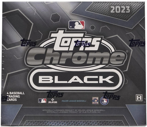2023 Topps Chrome Black MLB Baseball Hobby Box - Pastime Sports & Games