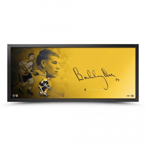 Bobby Orr Autographed Boston Bruins The Show “Vision” 46x20 Display - Pastime Sports & Games