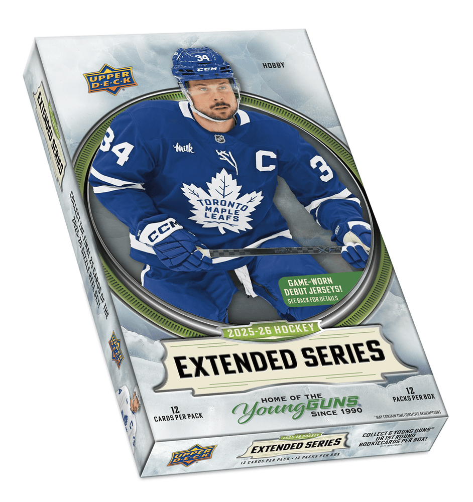2025/26 Upper Deck Extended Series NHL Hockey Hobby Box/Case