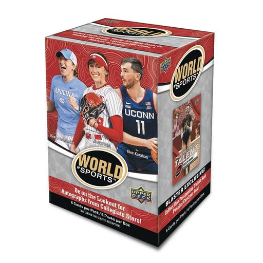 2025 Upper Deck World Of Sports Vol. 1 Blaster Box/Case - Pastime Sports & Games