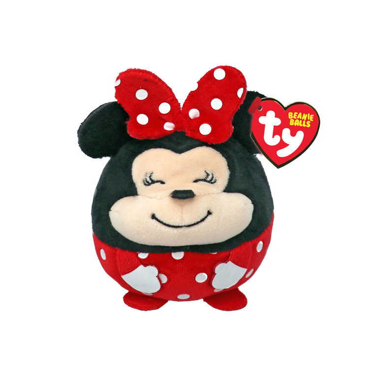 Ty Beanie Balls Disney Minnie Mouse