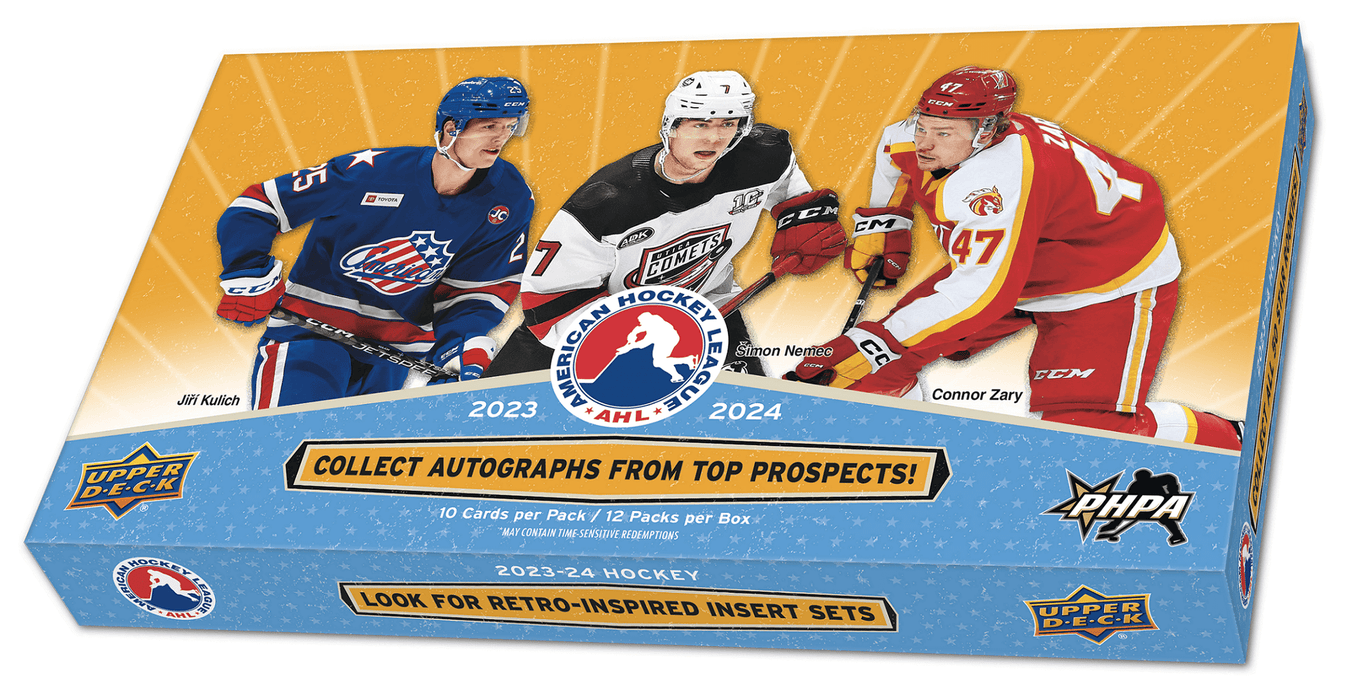 2023/24 Upper Deck AHL Hockey Hobby Box