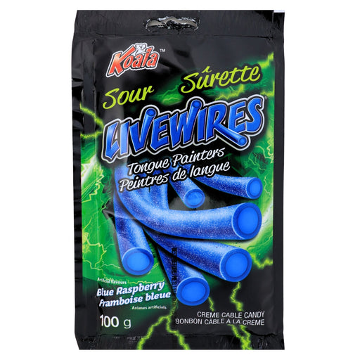 Koala Livewires Tongue Painters Sour Blue Raspberry - Pastime Sports & Games