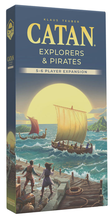 Catan 6th Edition Explorers & Pirates 5-6 Player Expansion - Pastime Sports & Games