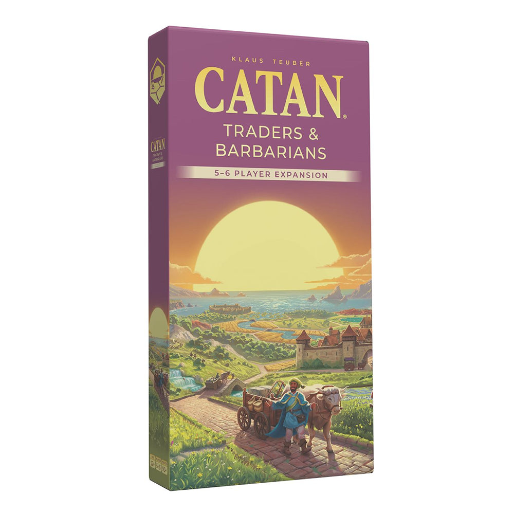 Catan 6th Edition Traders & Barbarians 5-6 Player Expansion - Pastime Sports & Games