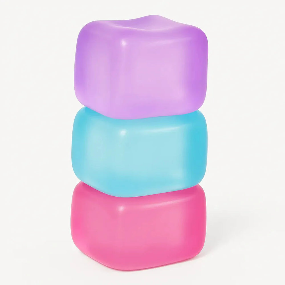 Squishy Ice Cube Solid Squeeze Toy Slow Rebound Soft Stress Relief Toy