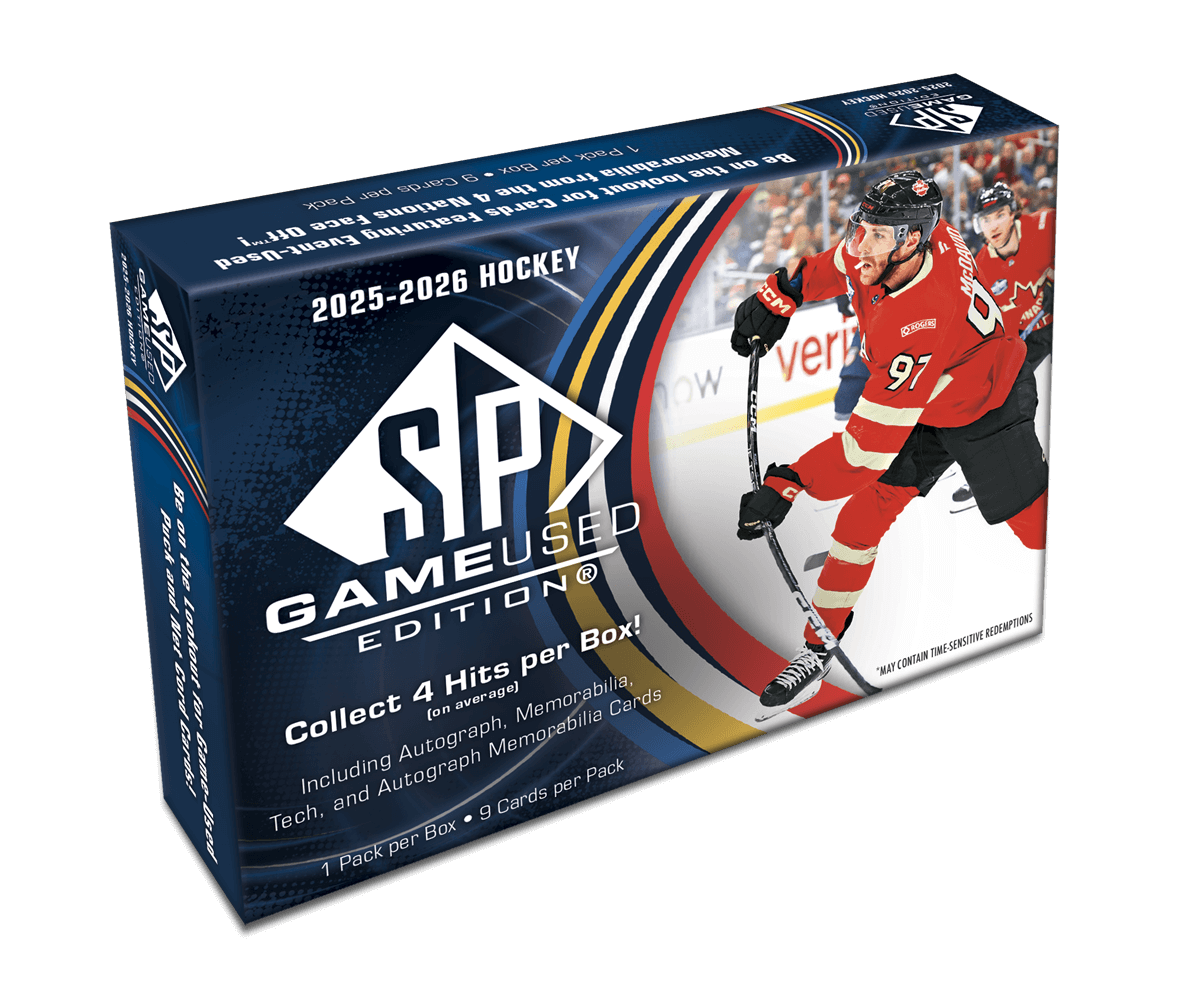 2025/26 Upper Deck SP Game Used NHL Hockey Hobby Box/Case PRE ORDER - Pastime Sports & Games