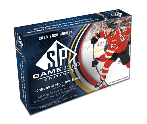 2025/26 Upper Deck SP Game Used NHL Hockey Hobby Box/Case PRE ORDER - Pastime Sports & Games
