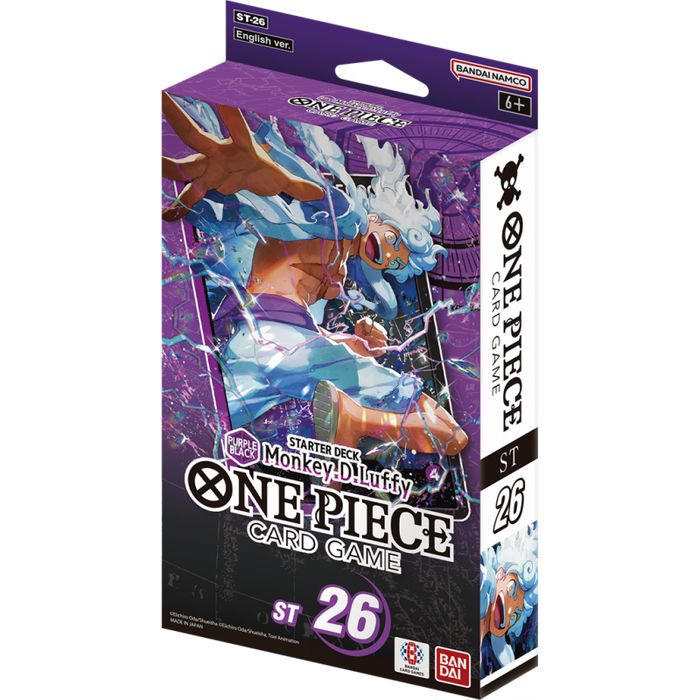 One Piece Card Game ST26 Starter Deck Purple/Black Monkey D. Luffy - Pastime Sports & Games